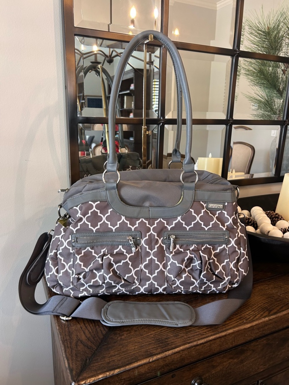 MWT - JJ Cole Satchel Diaper Bag